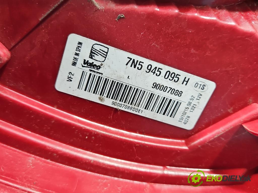 Seat Alhambra II 2010-2020 2.0 tdi 177 HP automatic 130 kW 1968 cm3 5- svetlo / reflektor zadné ľavé 7N5945095H (Ostatné)