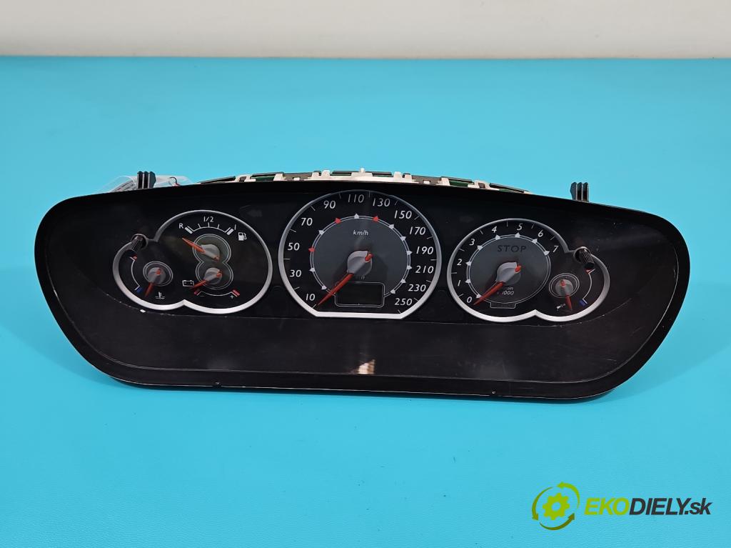 Citroen C5 I 2001-2008 2.0 hdi 136 HP manual 100 kW 1997 cm3 5- prístrojovka/ budíky 9655608780 (Prístrojové dosky, displeje)