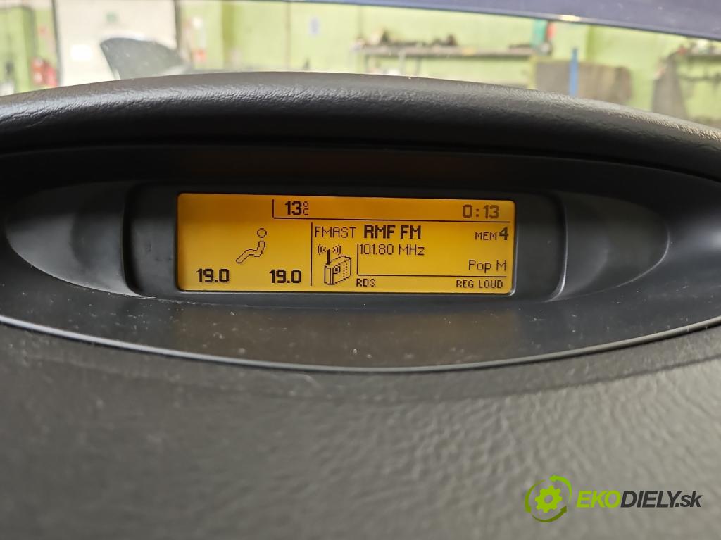 Citroen C5 I 2001-2008 2.0 hdi 136 HP manual 100 kW 1997 cm3 5- Zobrazit: 9649354680 (Prístrojové dosky, displeje)
