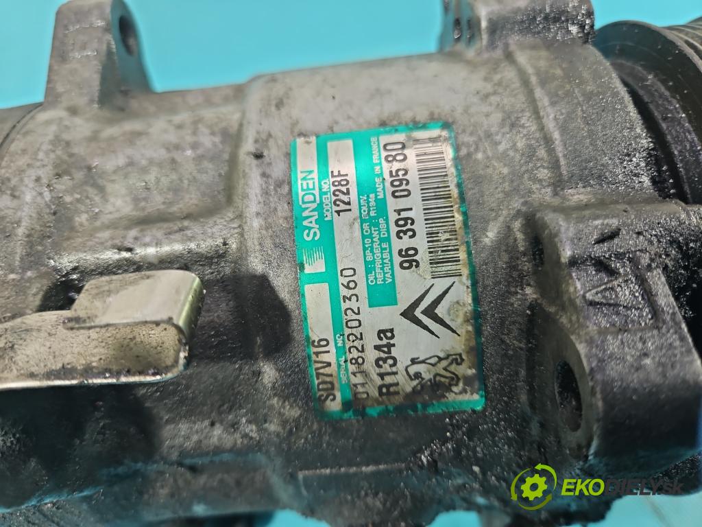 Lancia Phedra 2002-2010 2.2 jtd 128 hp manual 94 kW 2179 cm3 5- Kompresor: klíma 9639109580 (Kompresory)