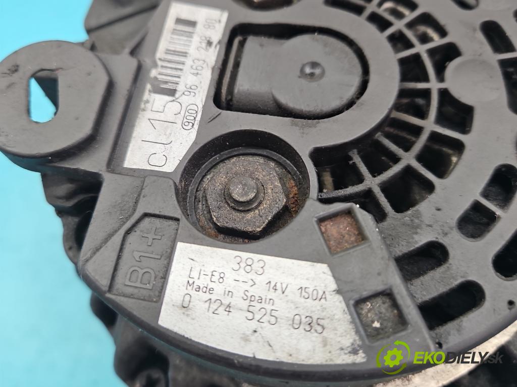 Lancia Phedra 2002-2010 2.2 jtd 128 HP manual 94 kW 2179 cm3 5- Alternator 0124525035 (Alternátory)