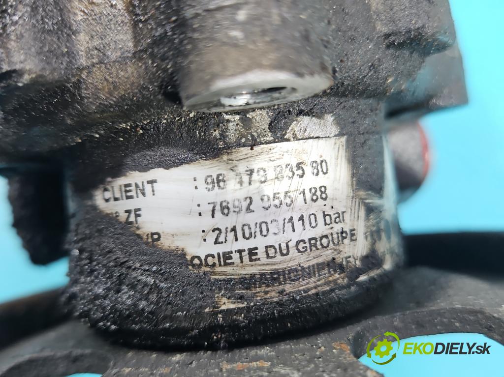 Lancia Phedra 2002-2010 2.2 jtd 128 HP manual 94 kW 2179 cm3 5- čerpadlo posilovač 9647983580 (Servočerpadlá, pumpy riadenia)