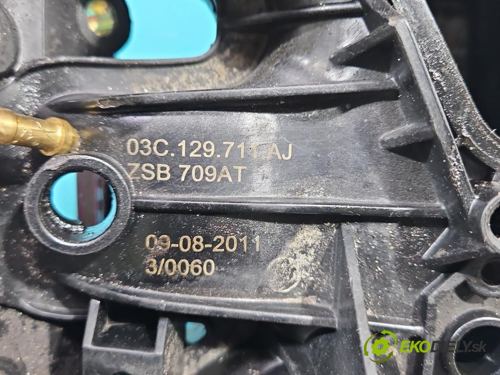 Vw Passat B7 2010-2014 1.4 TSI 150 HP automatic 110 kW 1390 cm3 5- zvod nasávací 03C129711AJ (Sacie potrubia)