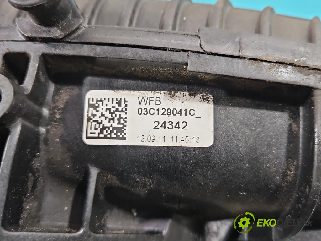 Vw Passat B7 2010-2014 1.4 TSI 150 HP automatic 110 kW 1390 cm3 5- zvod nasávací 03C129711AJ (Sacie potrubia)