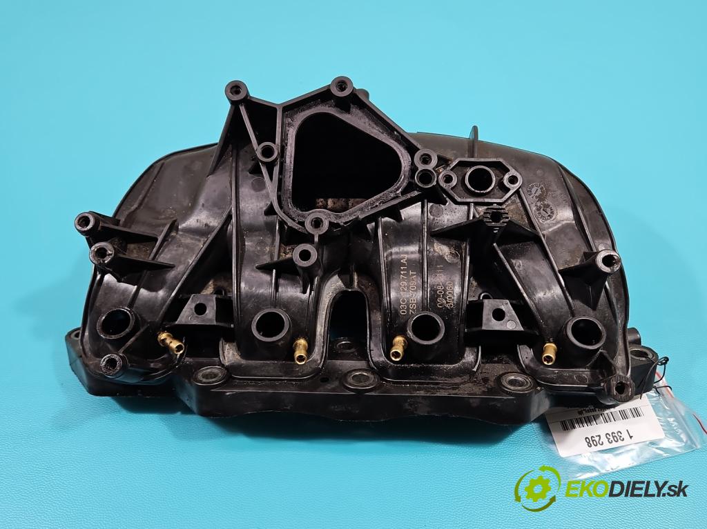 Vw Passat B7 2010-2014 1.4 TSI 150 HP automatic 110 kW 1390 cm3 5- zvod nasávací 03C129711AJ (Sacie potrubia)