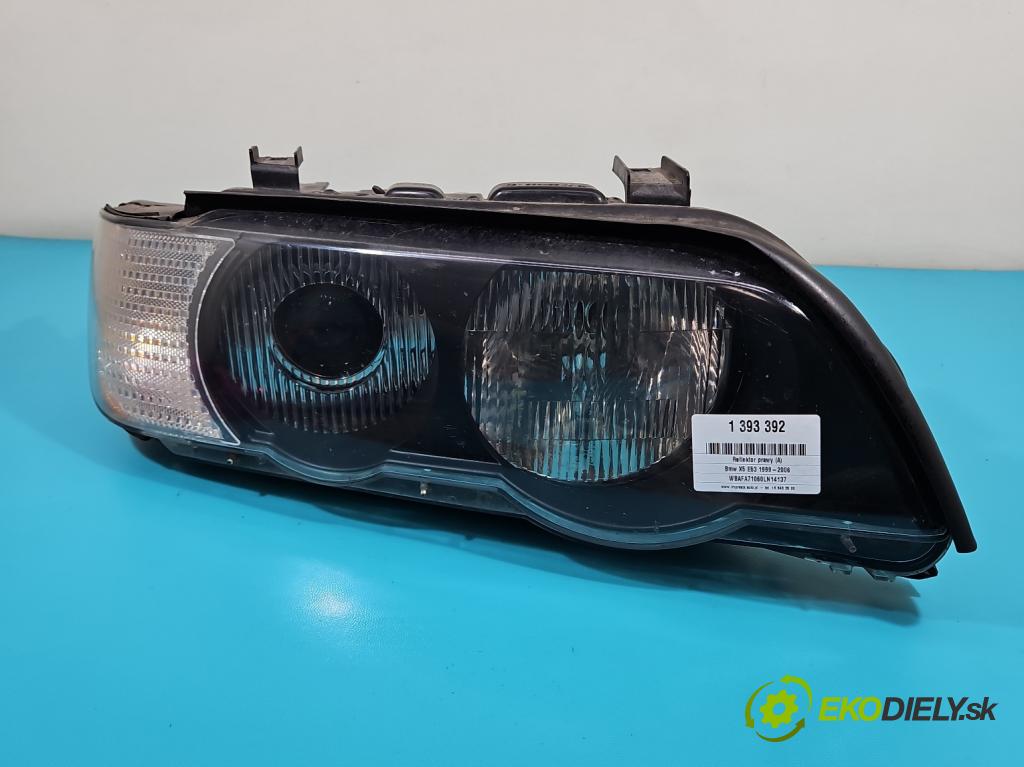 Bmw X5 E53 1999-2006 3.0d 184hp automatic 135 kW 2993 cm3 5- Reflektor: pravý (Pravé)