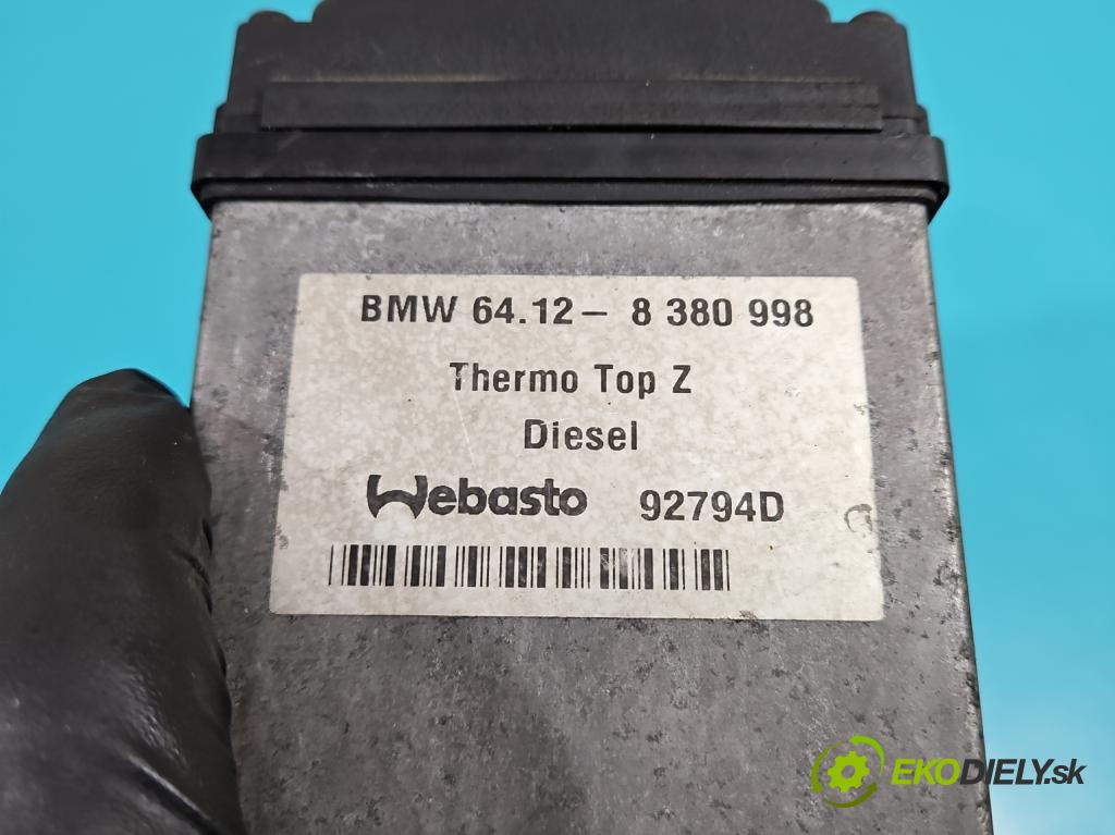 Bmw X5 E53 1999-2006 3.0d 184 hp automatic 135 kW 2993 cm3 5- Webasto 8380998 (Webasto ohřívače)