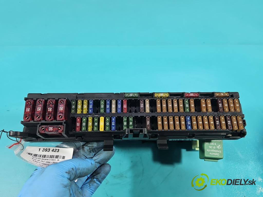 Bmw X5 E53 1999-2006 3.0d 184 hp automatic 135 kW 2993 cm3 5- skříňka pojistková 8383185 (Pojistkové skříňky)