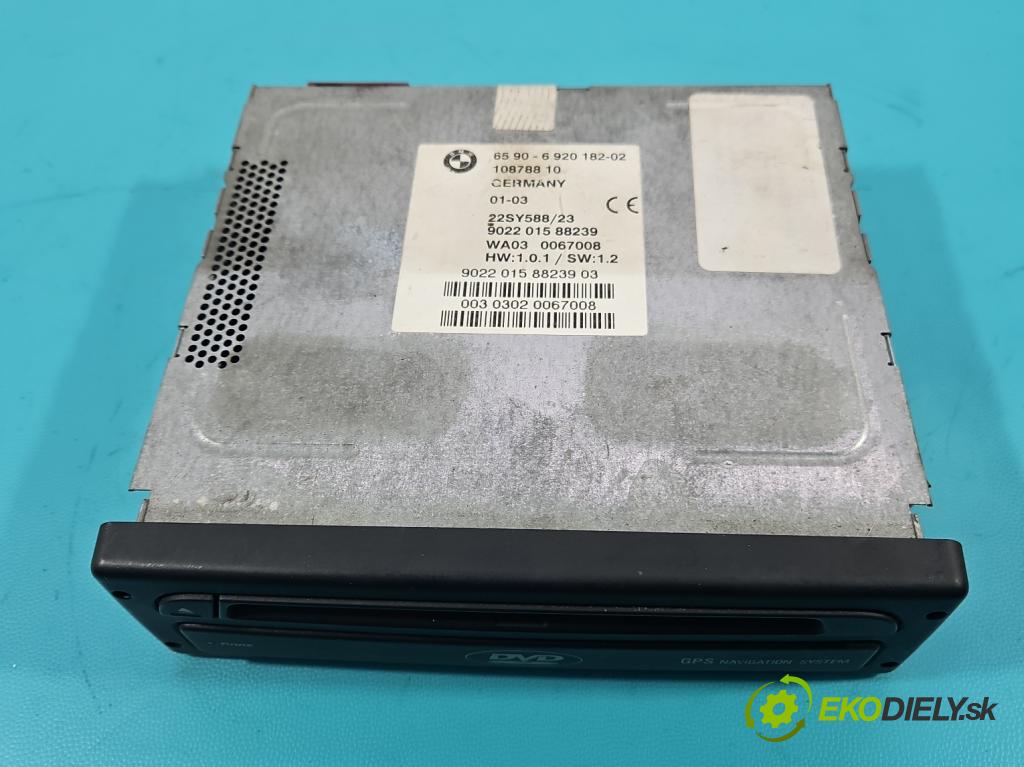 Bmw X5 E53 1999-2006 3.0d 184hp automatic 135 kW 2993 cm3 5- Menič: cd 6920182-02 (CD meniče)