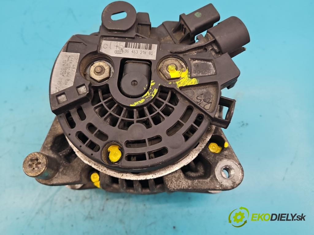 Peugeot 307 2.0 hdi 136 HP manual 100 kW 1997 cm3 5- Alternator 0124525035 (Alternátory)