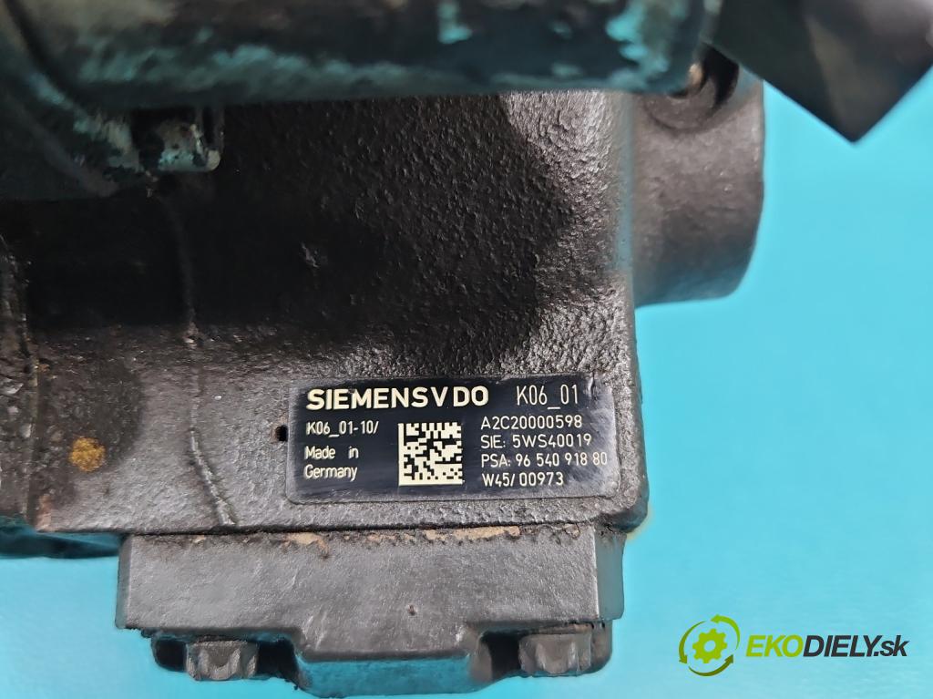 Peugeot 307 2.0 hdi 136 HP manual 100 kW 1997 cm3 5- čerpadlo vstrekovacia A2C20000598 (Vstrekovacie čerpadlá)