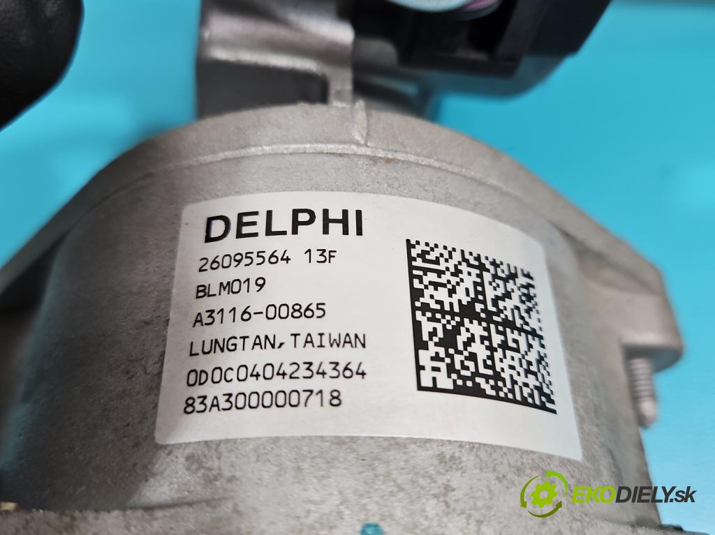 Opel Meriva A 2002-2010 1.6 16V 101 HP manual 74 kW 1598 cm3 5- čerpadlo posilovač 26087677 (Servočerpadlá, pumpy riadenia)