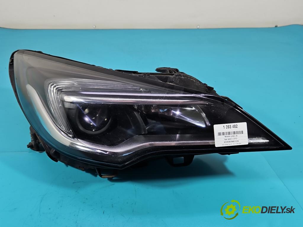 Opel Astra V  2015- 1.6 cdti 110 HP manual 81 kW 1598 cm3 5- Reflektor: pravý 39158006 (Pravé)