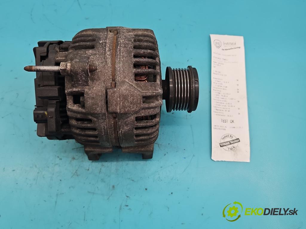 Renault Clio III 2005-2012 1.5 dci 68 HP manual 50 kW 1461 cm3 5- Alternator 0124425037 (Alternátory)