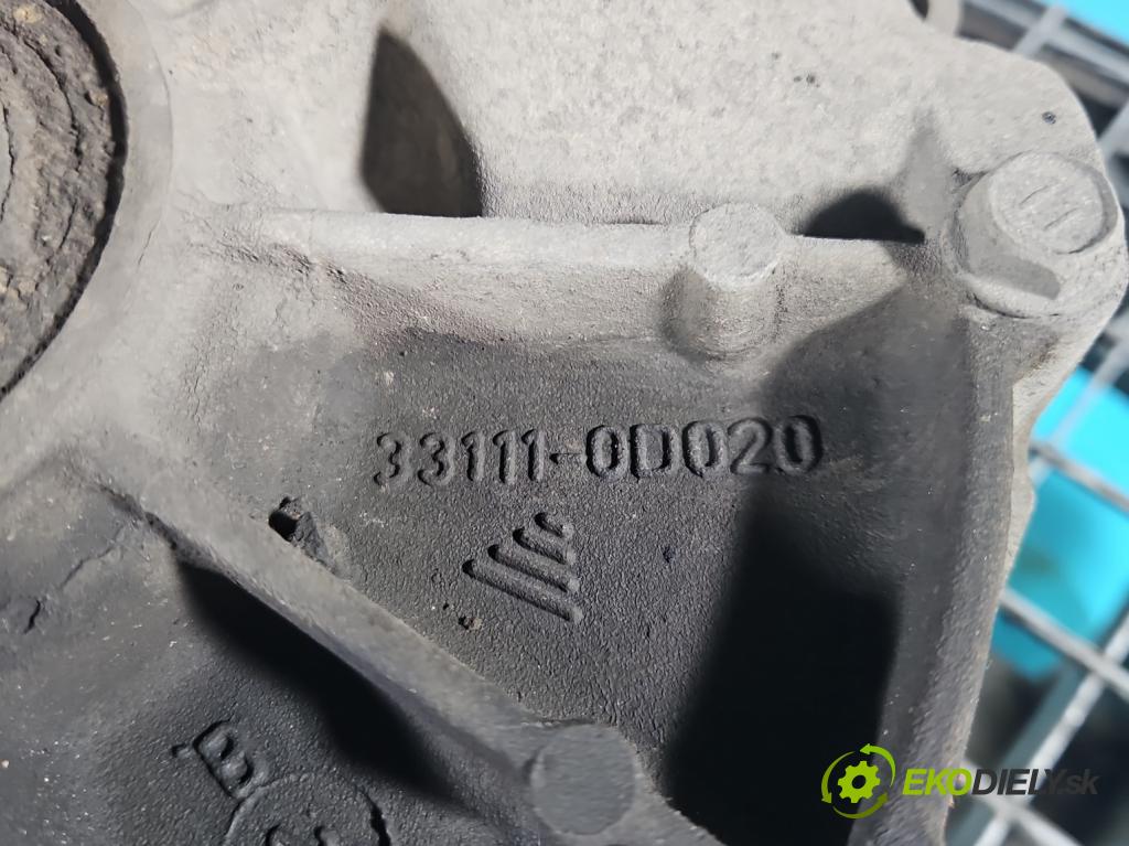 Toyota Yaris I 1999-2005 1.3 vvti 87 HP manual 64 kW 1298 cm3 5- prevodovka stupeň,rýchlosť manual 33111-0D020