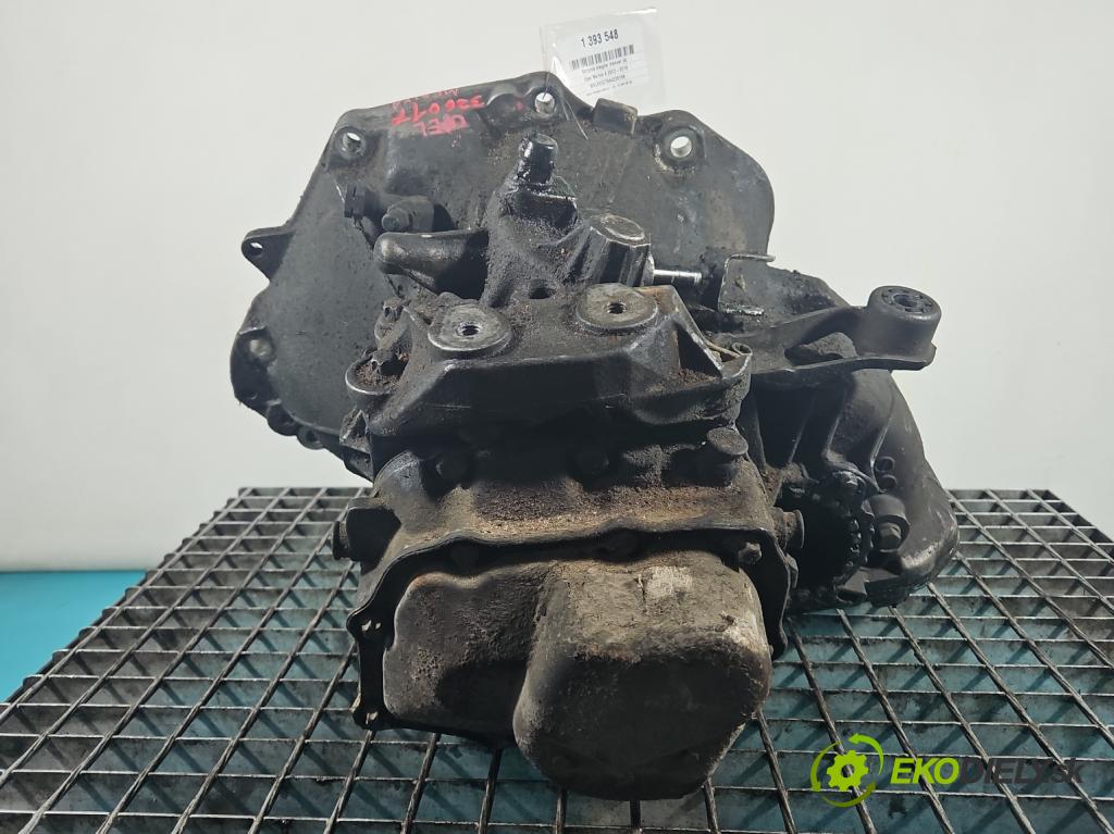 Opel Meriva A 2002-2010 1.6 16V 101 HP manual 74 kW 1598 cm3 5- prevodovka stupeň,rýchlosť manual F17C394