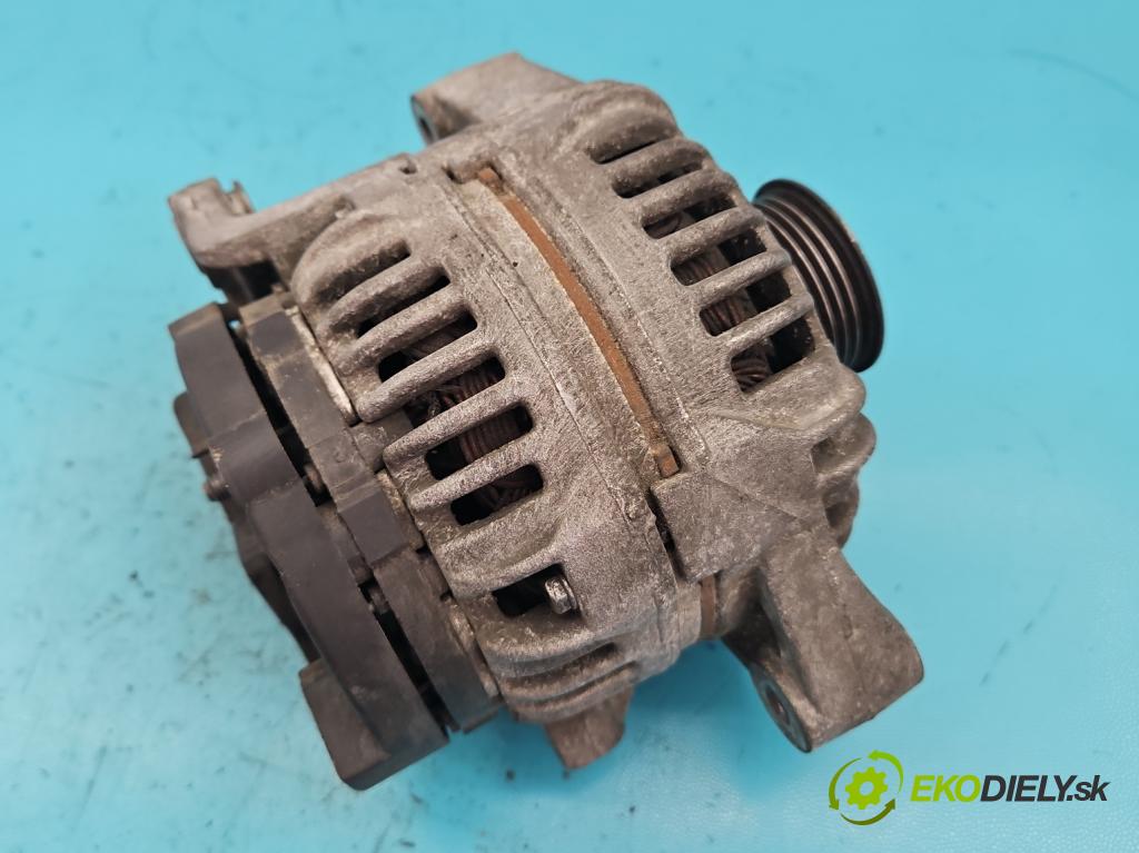 Opel Meriva A 2002-2010 1.6 16V 101 HP manual 74 kW 1598 cm3 5- Alternator 0124425009 (Alternátory)