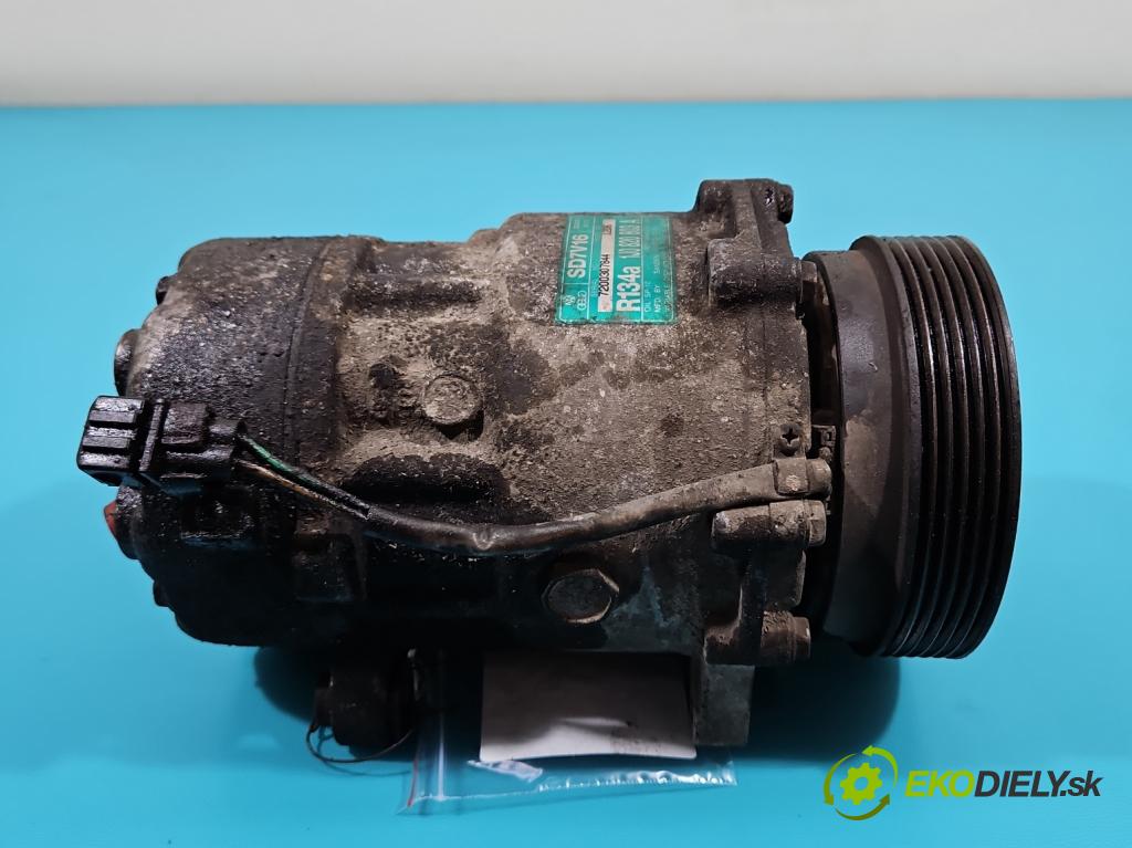 Skoda Octavia I 1996-2010 1.8 20V 125 hp manual 92 kW 1781 cm3 5- Kompresor: klíma 1J0820803A (Kompresory)
