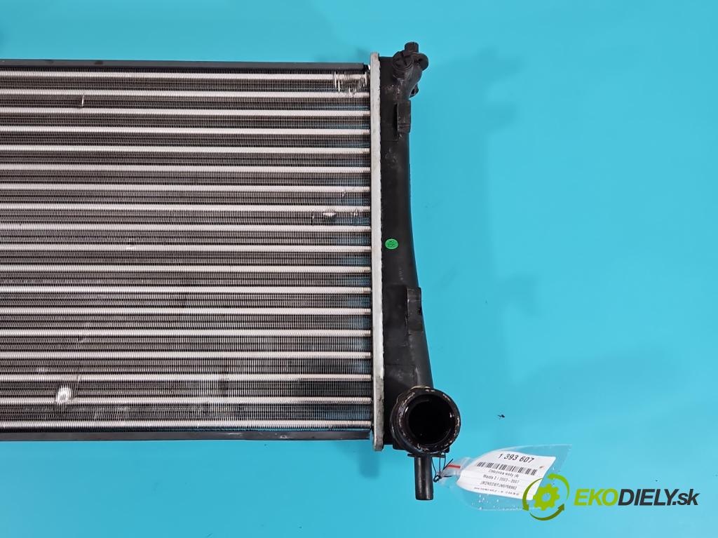 Mazda 2 I 2003-2007 1.2 16V 75 hp manual 55 kW 1242 cm3 5- Chladič vody  (Chladiče vody)