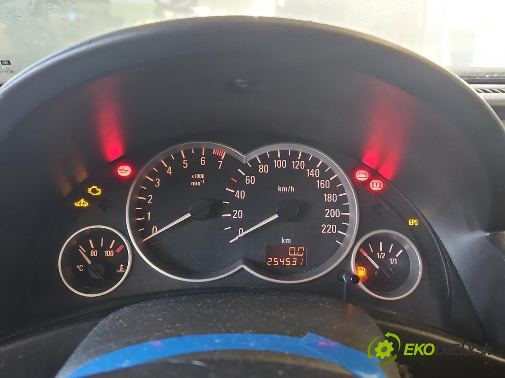 Opel Corsa C 2000-2006 1.2 16V 75 hp manual 55 kW 1199 cm3 5- řídící jednotka motoru 0261206074