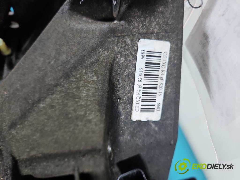 Renault Clio III 2005-2012 1.5 dci 68 HP manual 50 kW 1461 cm3 5- prevodovka stupeň,rýchlosť manual JH3141