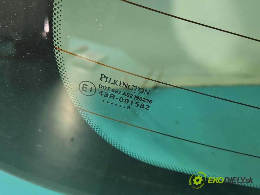 Mazda 2 I 2003-2007 1.2 16V 75 hp manual 55 kW 1242 cm3 5- sklo zadní  (Okna zadní)