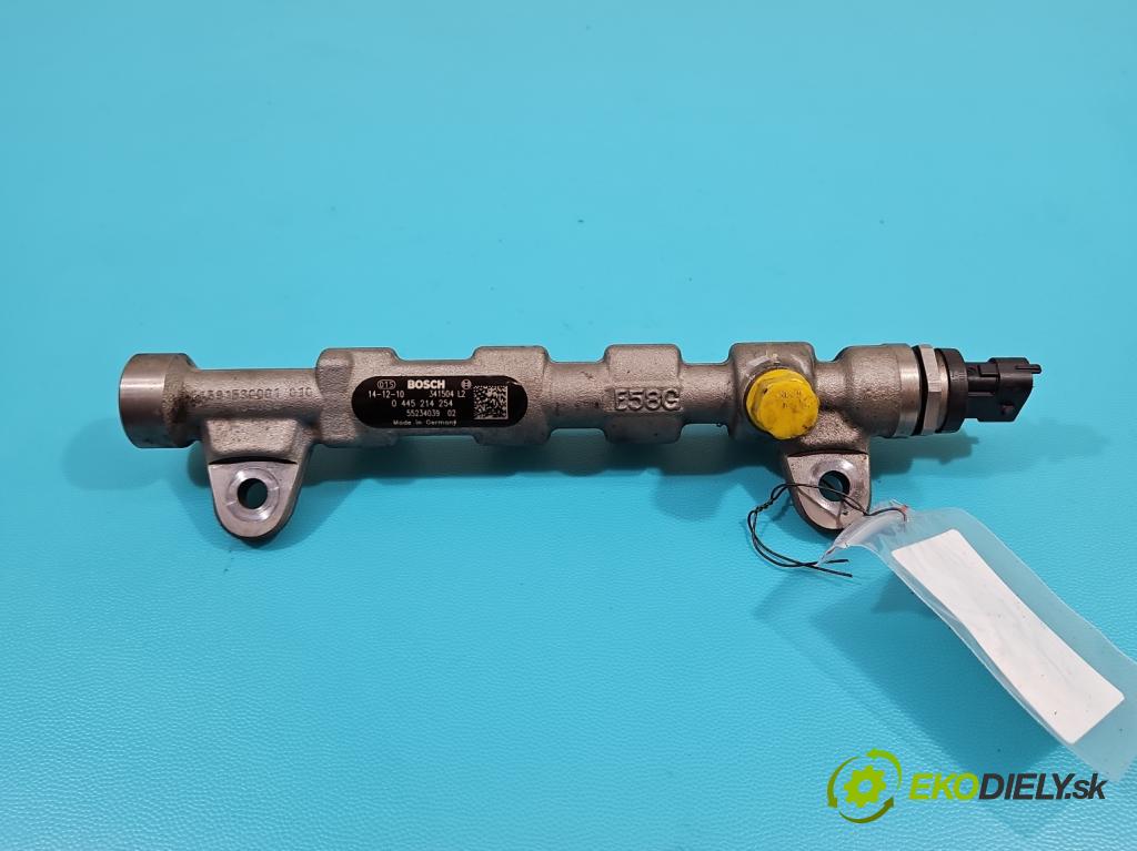 Opel Combo D 2011-2018 1.6 cdti 105 HP manual 77 kW 1598 cm3 5- lišta vstrekovacia 0445214254 (Vstrekovacie lišty)