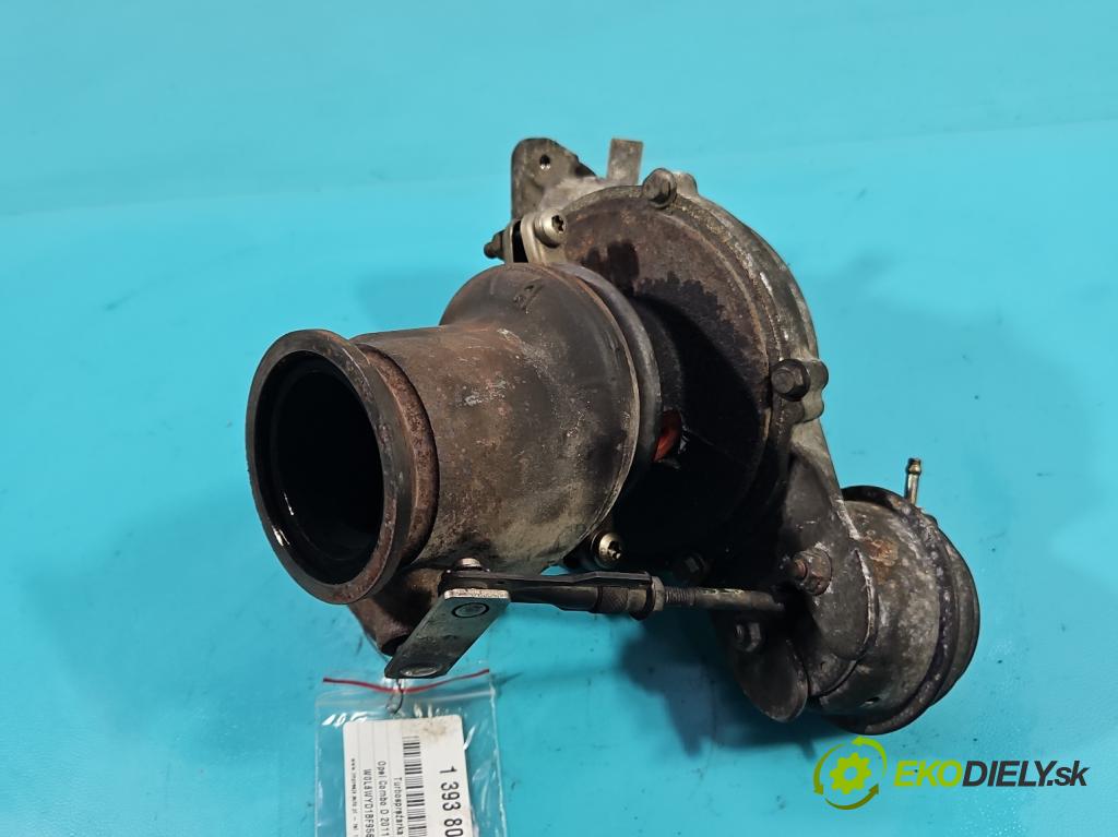 Opel Combo D 2011-2018 1.6 cdti 105 HP manual 77 kW 1598 cm3 5- turbodúchadlo, turbo 807068-2 (Turbodúchadlo (kompletné))