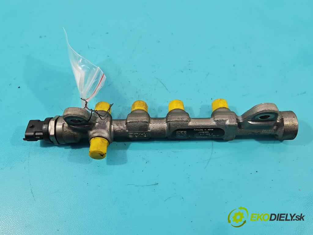 Opel Insignia A 2008-2017 2.0 cdti 160 HP manual 118 kW 1956 cm3 5- lišta vstrekovacia 0281006158 (Vstrekovacie lišty)