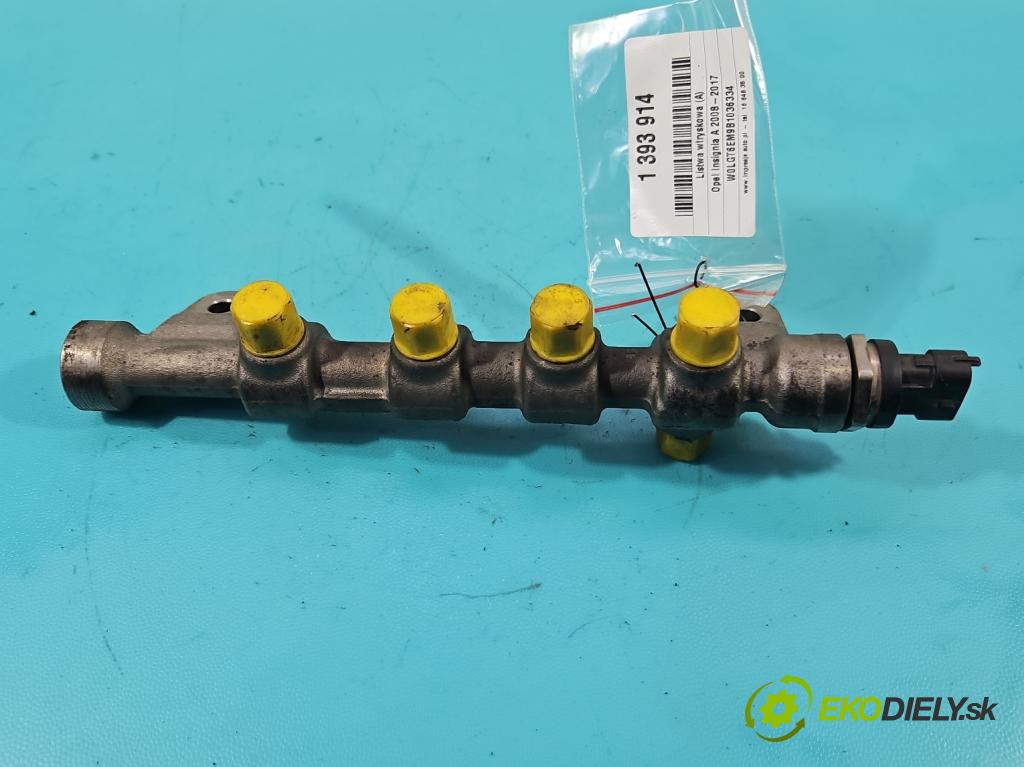 Opel Insignia A 2008-2017 2.0 cdti 160 HP manual 118 kW 1956 cm3 5- lišta vstrekovacia 0281006158 (Vstrekovacie lišty)