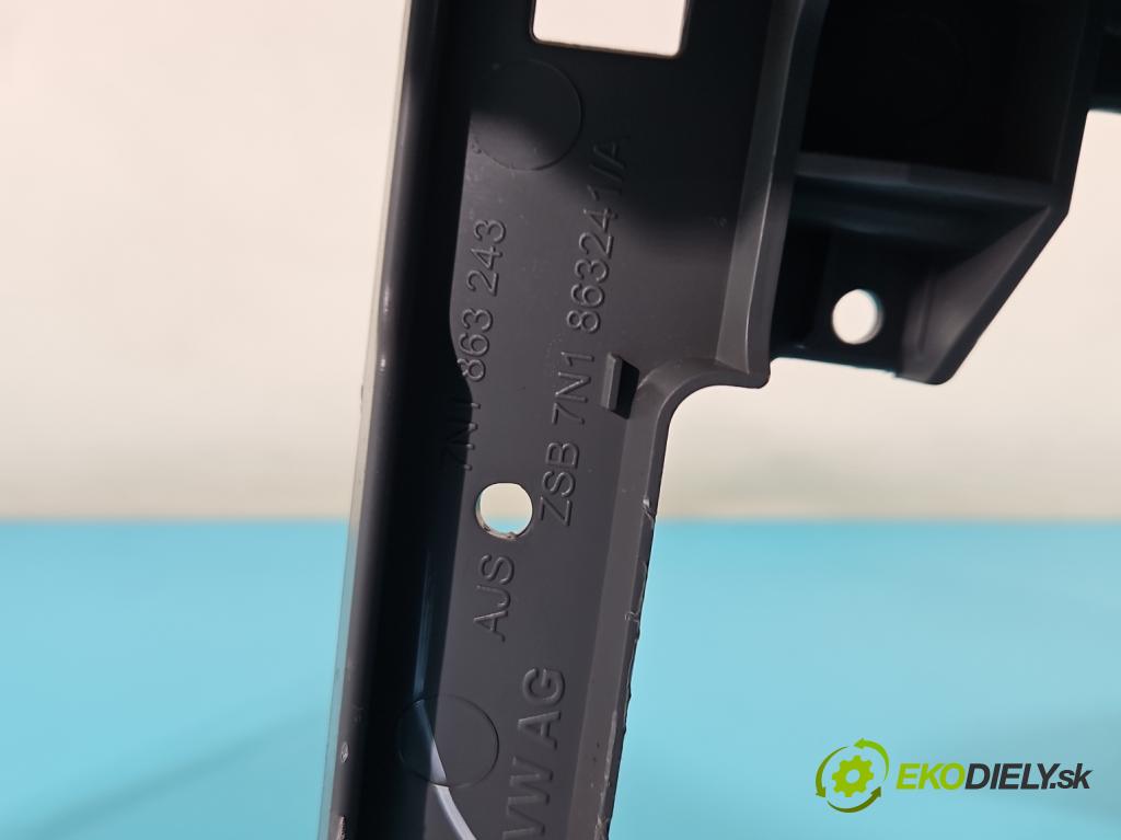 Seat Alhambra II 2010-2020 2.0 tdi 177 HP automatic 130 kW 1968 cm3 5- operadlo 7N1863241/A (Lakťové opierky)