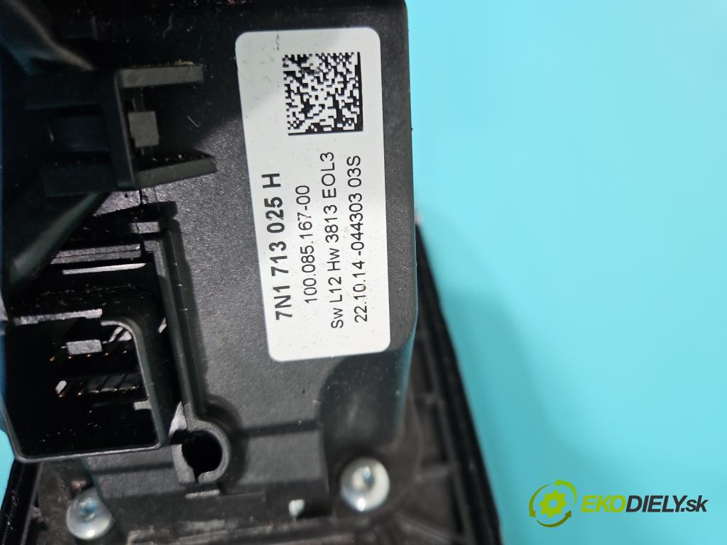 Seat Alhambra II 2010-2020 2.0 tdi 177 HP automatic 130 kW 1968 cm3 5- Páka: Změny: stupeň,rýchlosť 7N1713025H (Rýchlostné páky / kulisy)