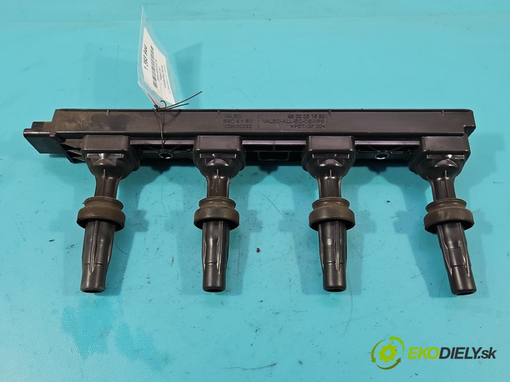 Peugeot 301 1.6 16V 116 HP manual 85 kW 1587 cm3 4- cievka zapaľovacia  (Zapaľovacie cievky, moduly)