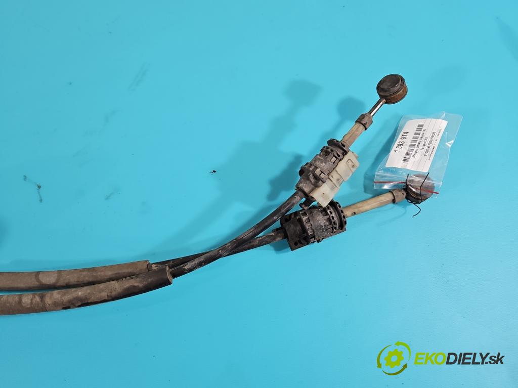 Peugeot 301 1.6 16V 116 HP manual 85 kW 1587 cm3 4- Páka: Změny: stupeň,rýchlosť 9683711580 (Rýchlostné páky / kulisy)