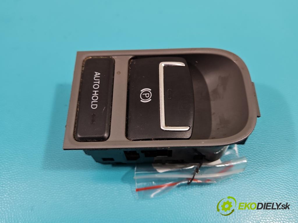 Seat Alhambra II 2010-2020 2.0 tdi 177 HP automatic 130 kW 1968 cm3 5- prepínač brzda: ručný 5N0927225 (Prepínače, spínače, tlačidlá a ovládače kúrenia)