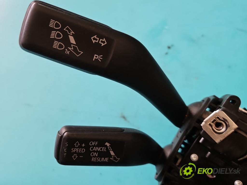 Seat Alhambra II 2010-2020 2.0 tdi 177 hp automatic 130 kW 1968 cm3 5- Přepínač sdružený 5K0953501CR (Ovládaní topení a přepínače)