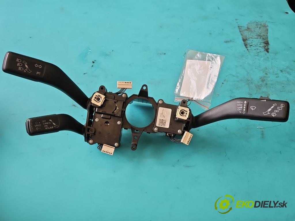 Seat Alhambra II 2010-2020 2.0 tdi 177 hp automatic 130 kW 1968 cm3 5- Přepínač sdružený 5K0953501CR (Ovládaní topení a přepínače)