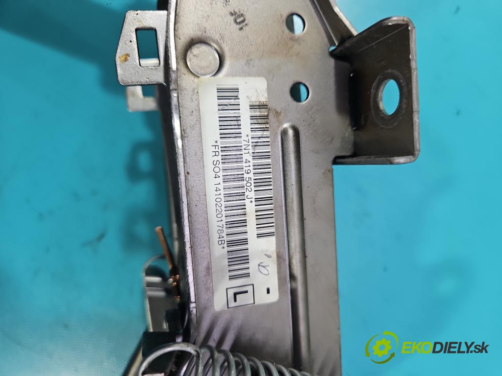 Seat Alhambra II 2010-2020 2.0 tdi 177 HP automatic 130 kW 1968 cm3 5- Stĺpik volant 7N1419502J (Tyč riadenia (volantu))