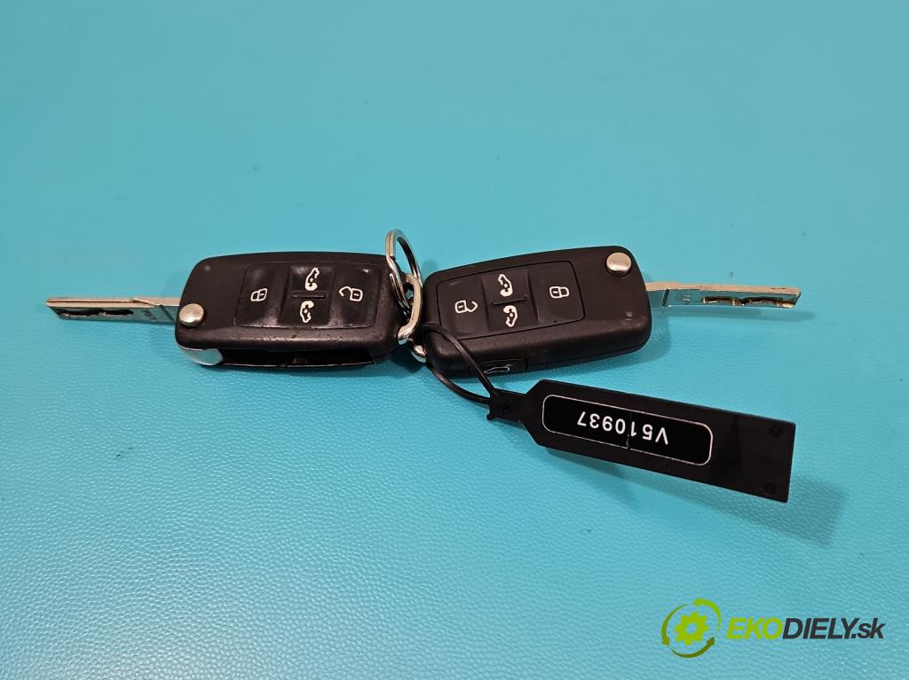 Seat Alhambra II 2010-2020 2.0 tdi 177 HP automatic 130 kW 1968 cm3 5- Spínačka 1K0905851 (Spínacie skrinky a kľúče)