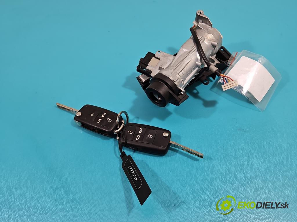 Seat Alhambra II 2010-2020 2.0 tdi 177 HP automatic 130 kW 1968 cm3 5- Spínačka 1K0905851 (Spínacie skrinky a kľúče)