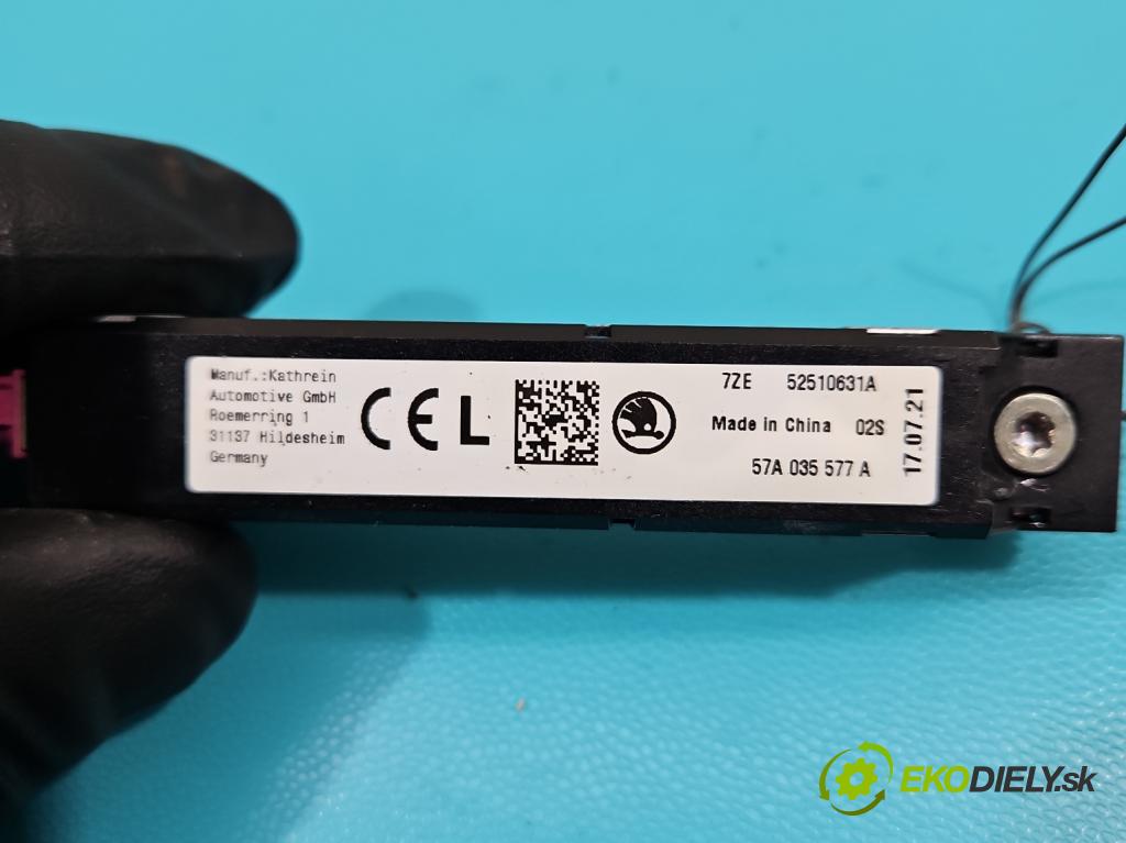 Skoda Karoq 2017- 2.0 tdi 150 HP automatic 110 kW 1968 cm3 5- Antena 525106631A