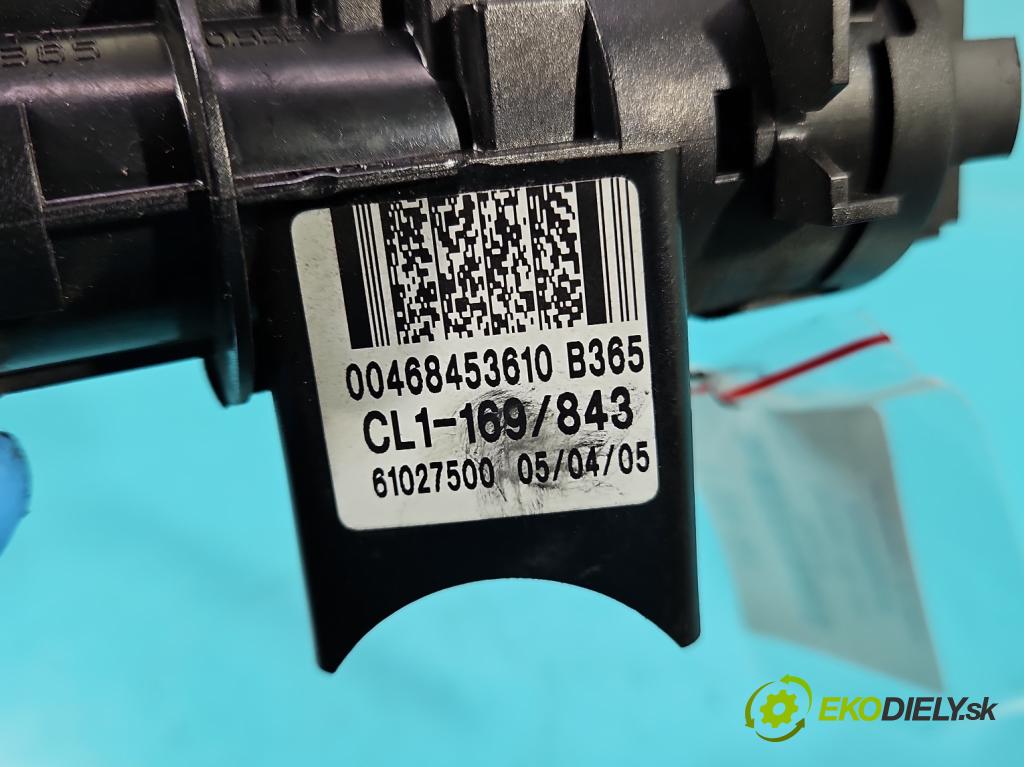 Fiat Panda II 2003-2012 1.1 54 HP manual 40 kW 1108 cm3 5- Spínačka 00468453610 (Spínacie skrinky a kľúče)