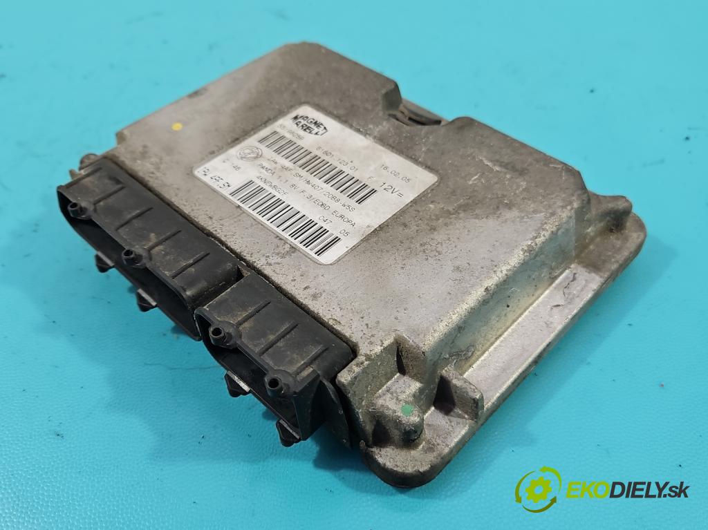 Fiat Panda II 2003-2012 1.1 54 hp manual 40 kW 1108 cm3 5- řídící jednotka motoru 55196259