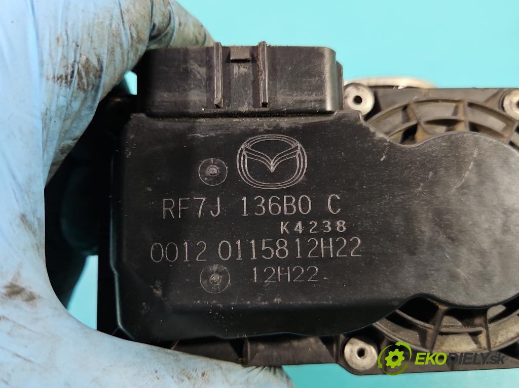 Mazda 3 I BK 2003-2009 2.0 citd 143 HP manual 105 kW 1998 cm3 5- klapka RF7J136B0C (Škrtiace klapky)