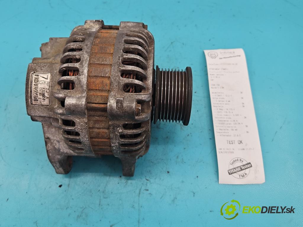 Mazda 3 I BK 2003-2009 2.0 citd 143 HP manual 105 kW 1998 cm3 5- Alternator A3TB6581 (Alternátory)