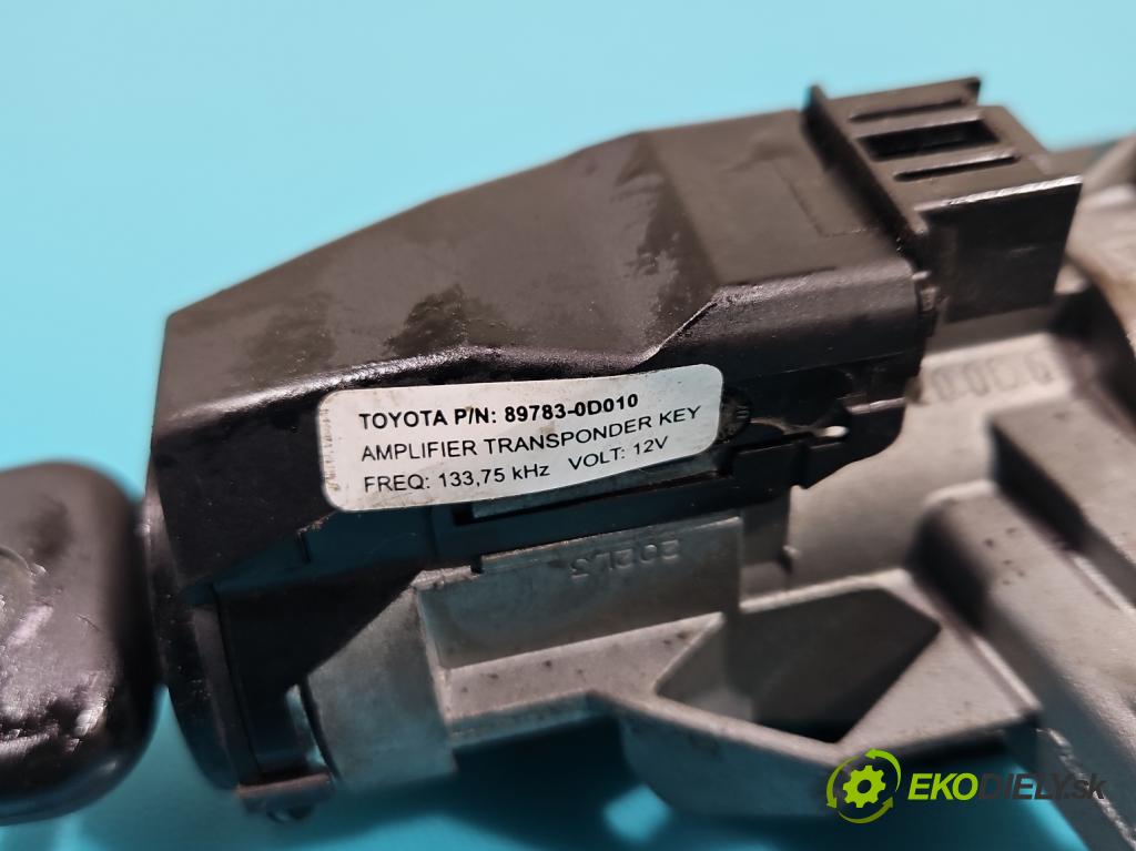 Toyota Yaris I 1999-2005 1.3 vvti 87 HP manual 64 kW 1298 cm3 5- Spínačka 89783-0D010 (Spínacie skrinky a kľúče)