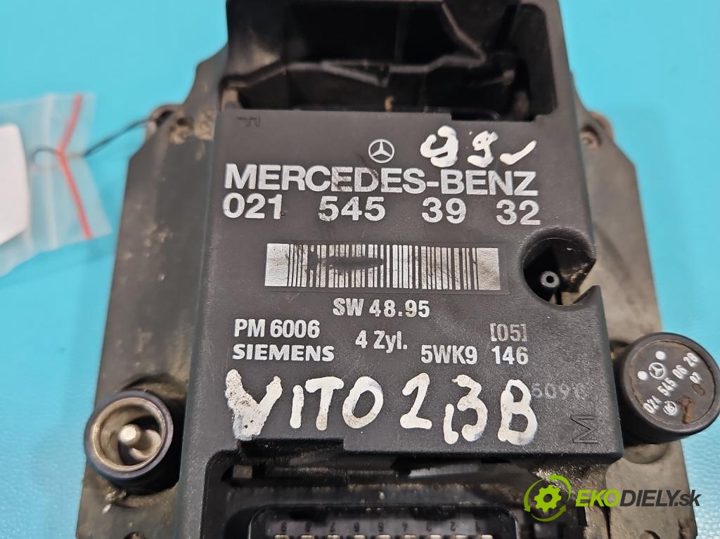 Mercedes Vito W638 1996-2003 2.0 (111948) 129 HP manual 95 kW 1998 cm3 5- modul 0215453932