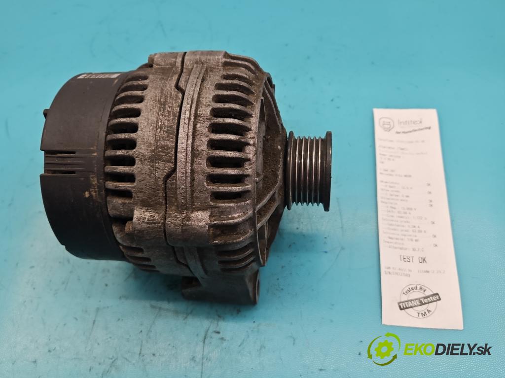 Mercedes Vito W638 1996-2003 2.0 129 HP manual 95 kW 1998 cm3 5- Alternator 0123510050 (Alternátory)