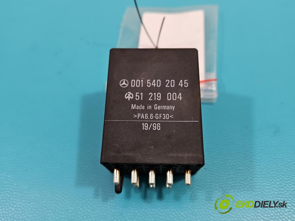 Mercedes Vito W638 1996-2003 2.0 (111948) 129 HP manual 95 kW 1998 cm3 5- Relé: svíčky: zařicích: 0015402045 (Relé)