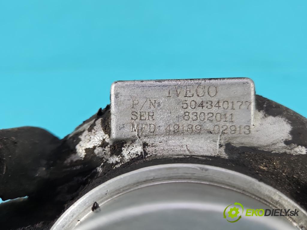 Iveco Daily IV 2006-2014 3.0 HPI 145 HP manual 107 kW 2998 cm3 2- turbodúchadlo, turbo 49189-02913 (Turbodúchadlo (kompletné))